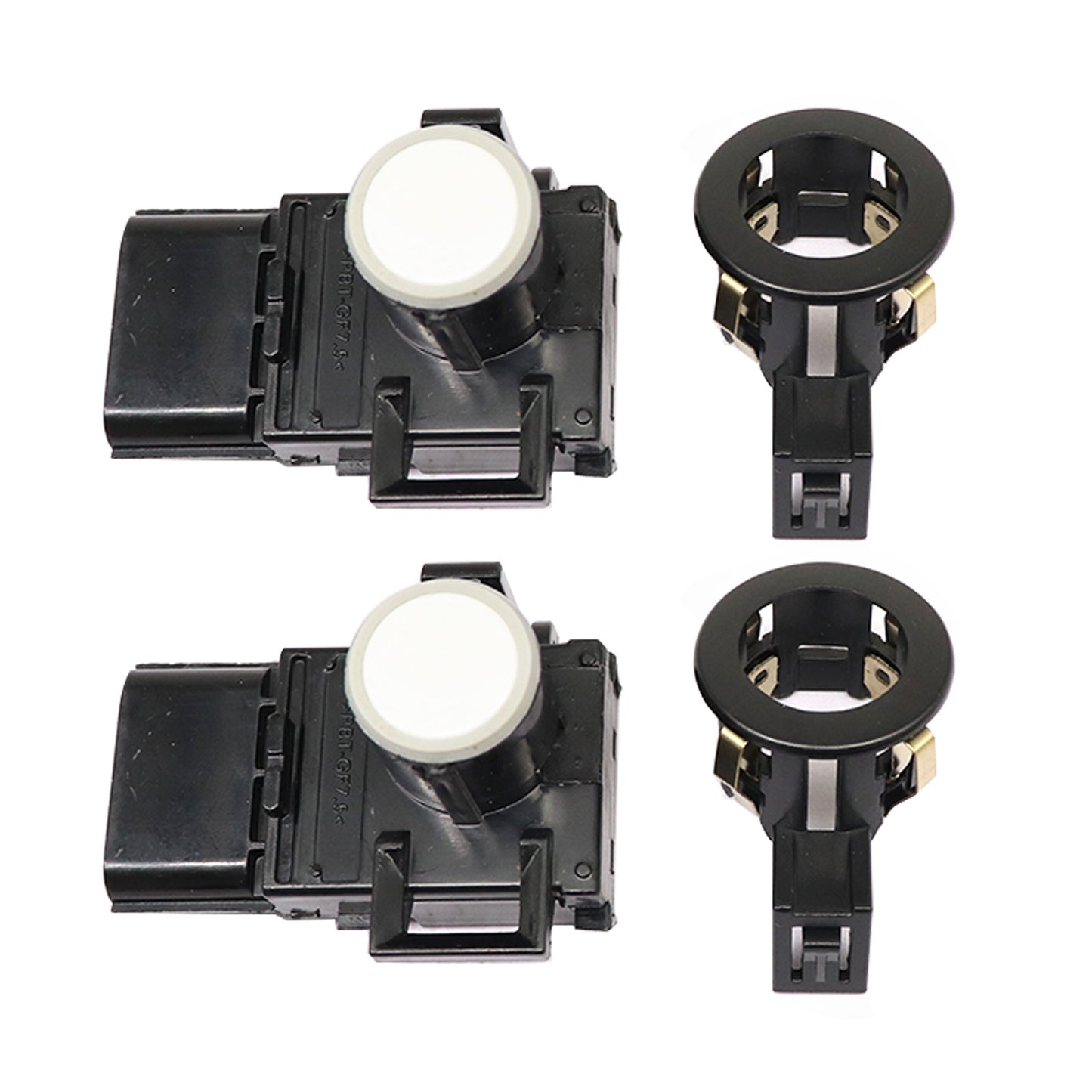 2Pcs Parking Sensor & Retainer For Honda Odyssey 2011-17 Pilot 2012-15 3.5L
