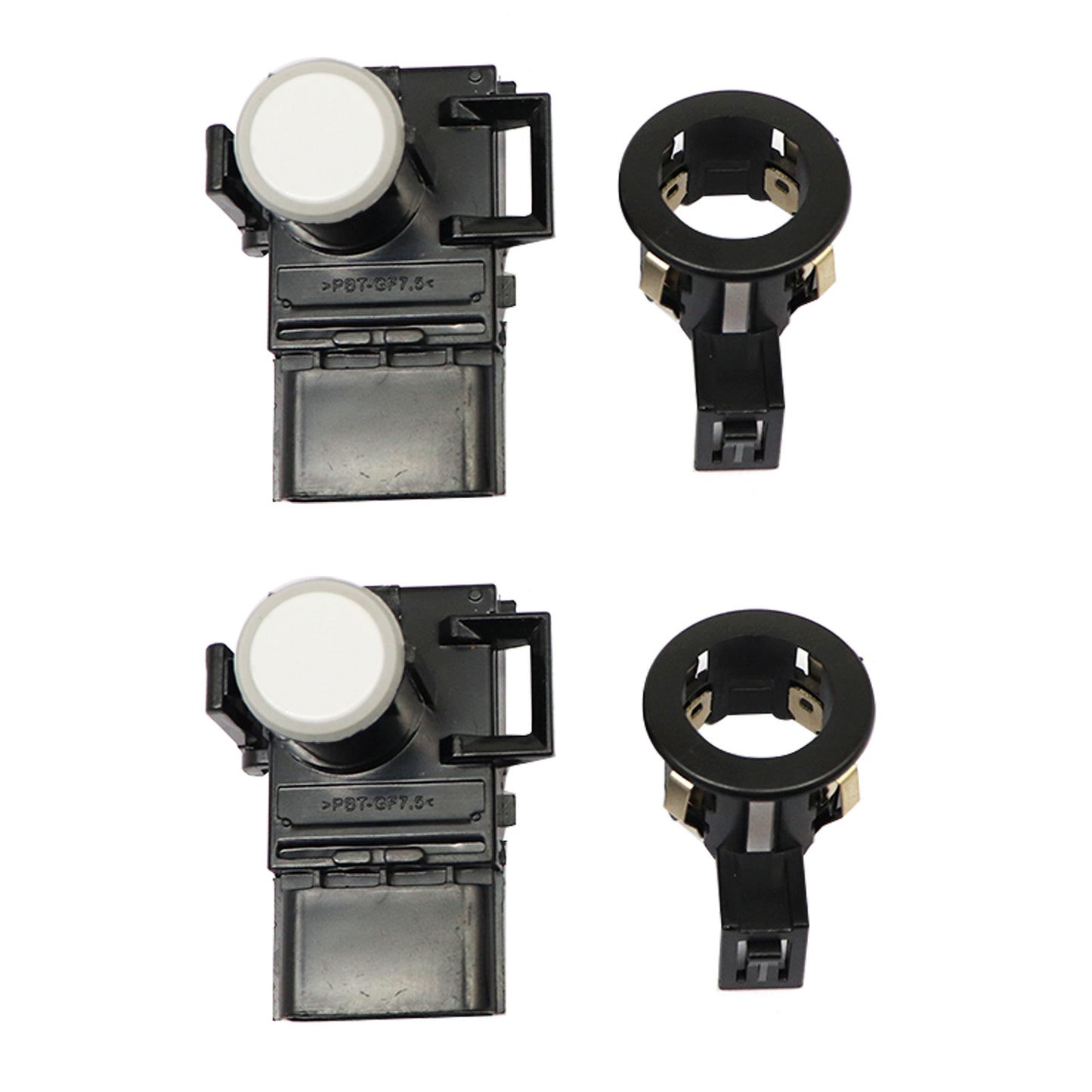 2Pcs Parking Sensor & Retainer For Honda Odyssey 2011-17 Pilot 2012-15 3.5L