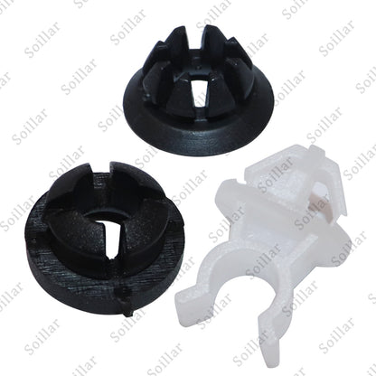 3 Pcs Car Hood Support Prop Rod Holder Clip Fit For Honda Accord Odyssey Prelude