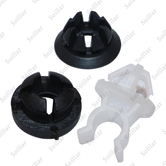3 Pcs Car Hood Support Prop Rod Holder Clip Fit For Honda Accord Odyssey Prelude