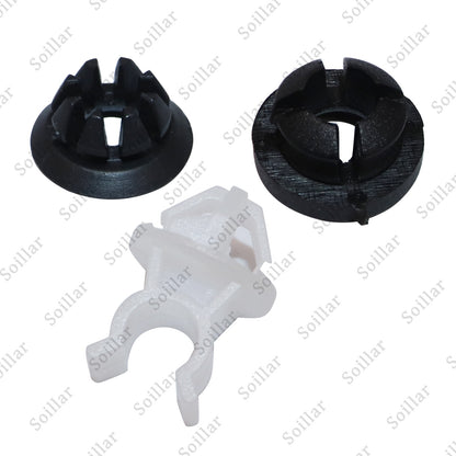3 Pcs Car Hood Support Prop Rod Holder Clip Fit For Honda Accord Odyssey Prelude