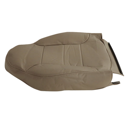 Driver Lean Back Leather Seat Cover Tan PERFORATED Fits 1993 1994 Ford Bronco
