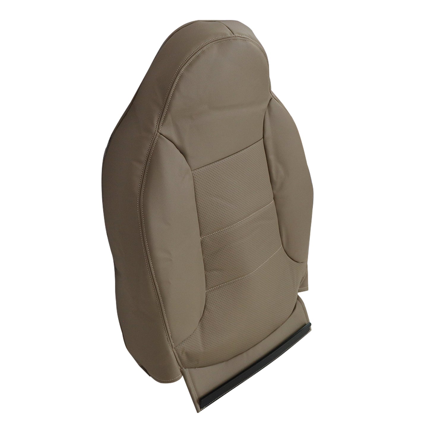 Driver Lean Back Leather Seat Cover Tan PERFORATED Fits 1993 1994 Ford Bronco