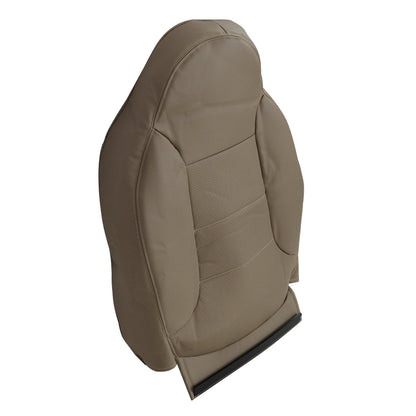 Driver Lean Back Leather Seat Cover Tan PERFORATED Fits 1993 1994 Ford Bronco
