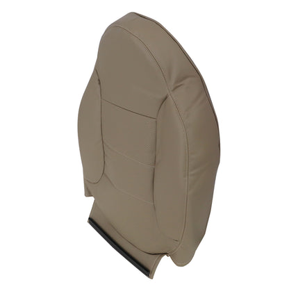 Driver Lean Back Leather Seat Cover Tan PERFORATED Fits 1993 1994 Ford Bronco