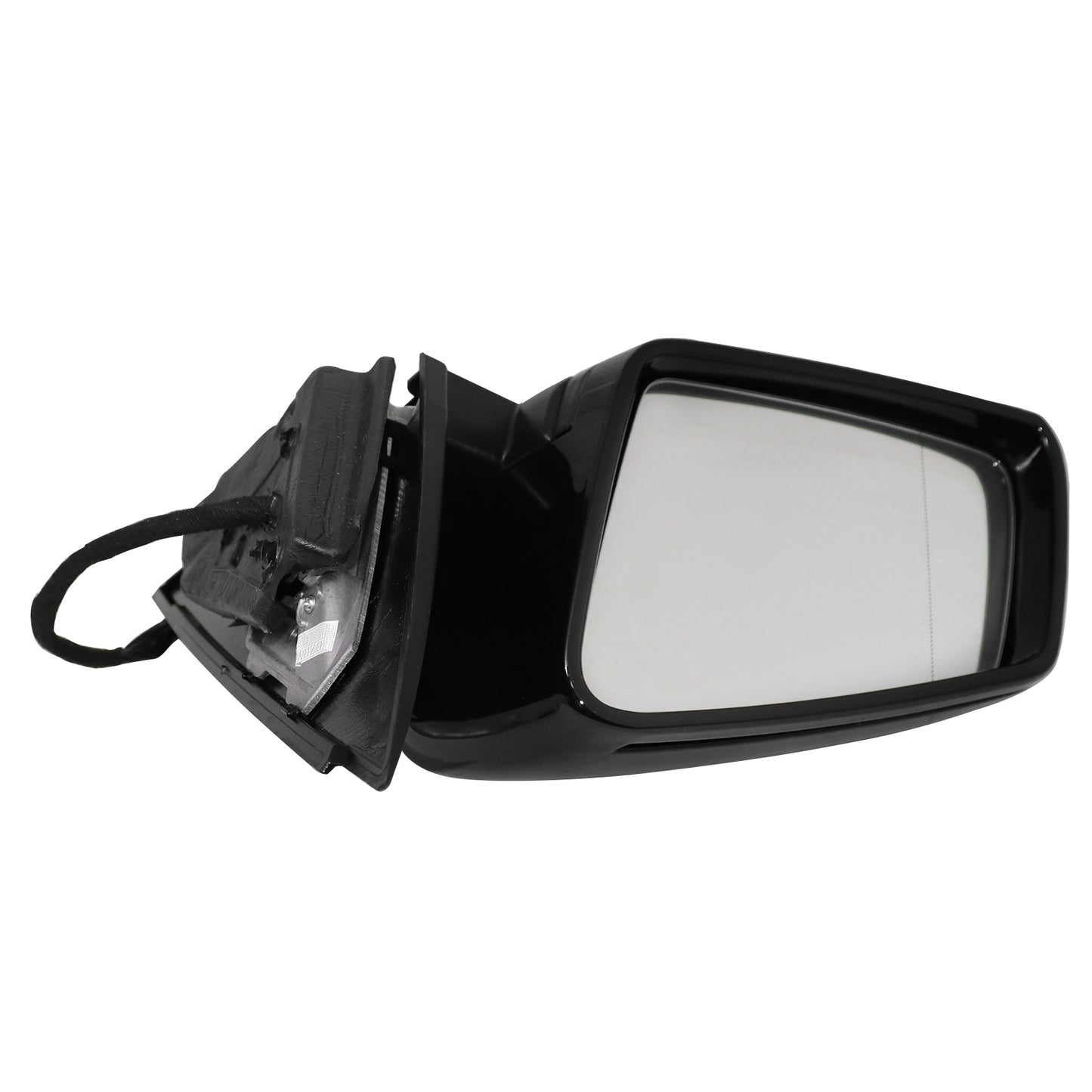 BLACK DRIVER LEFT SIDE MIRROR FITS FOR MERCEDES C63 AMG C250 C300 C350 2010-14