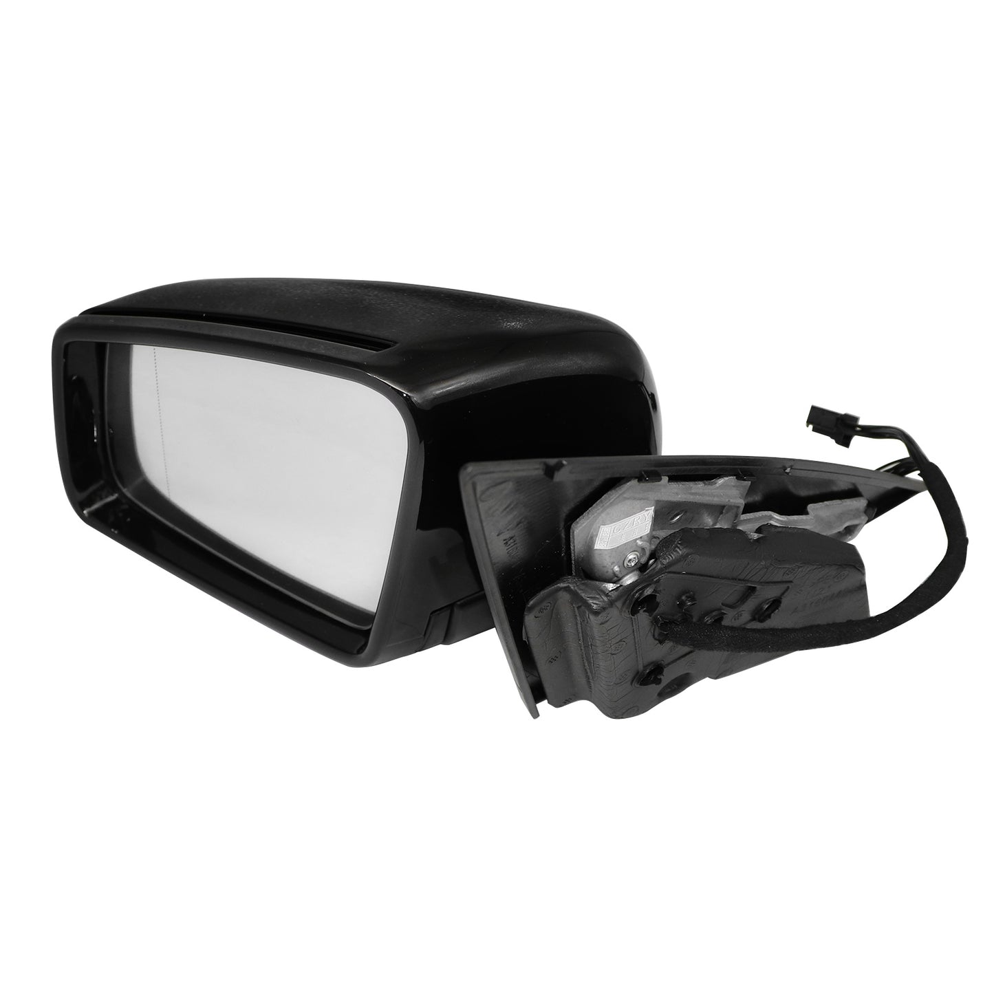 BLACK DRIVER LEFT SIDE MIRROR FITS FOR MERCEDES C63 AMG C250 C300 C350 2010-14