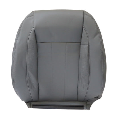 For Dodge Ram 1500 2006-2009 Passenger Top Lean Back Leather Seat Cover Gray