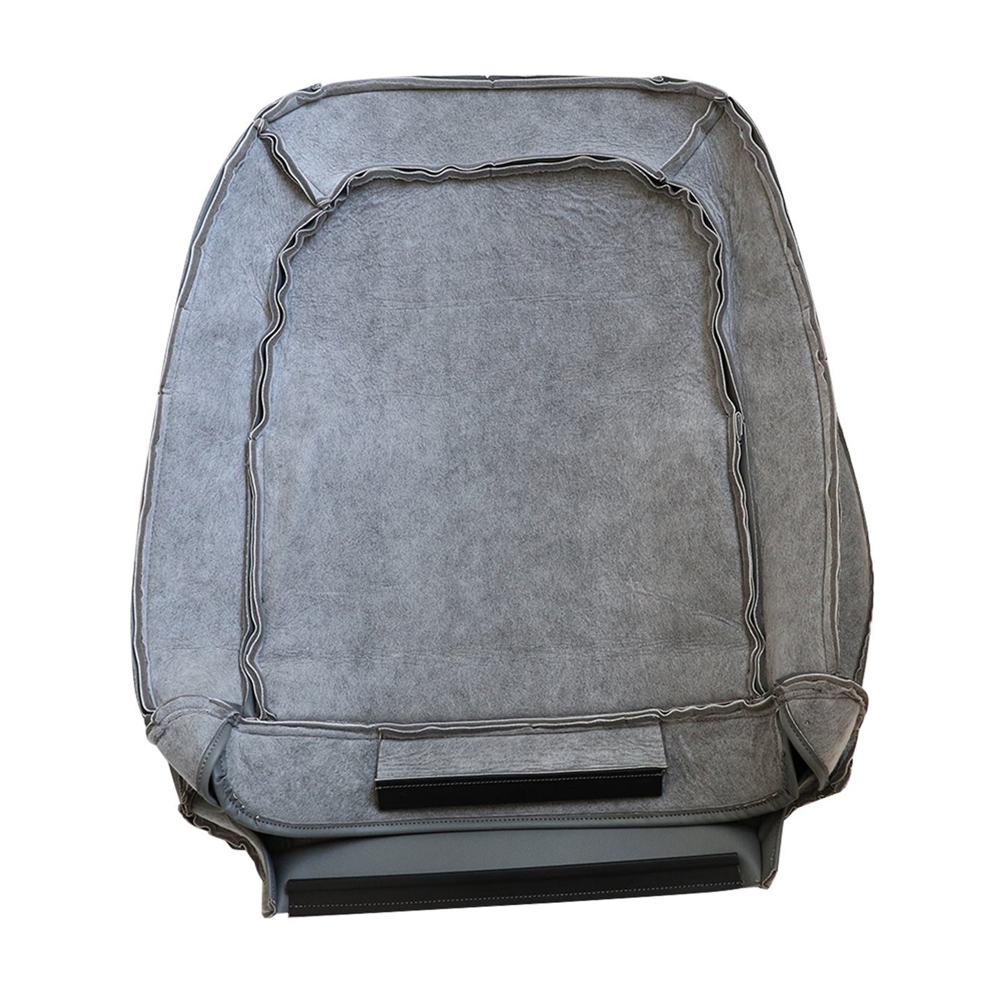 For Dodge Ram 1500 2006-2009 Passenger Top Lean Back Leather Seat Cover Gray
