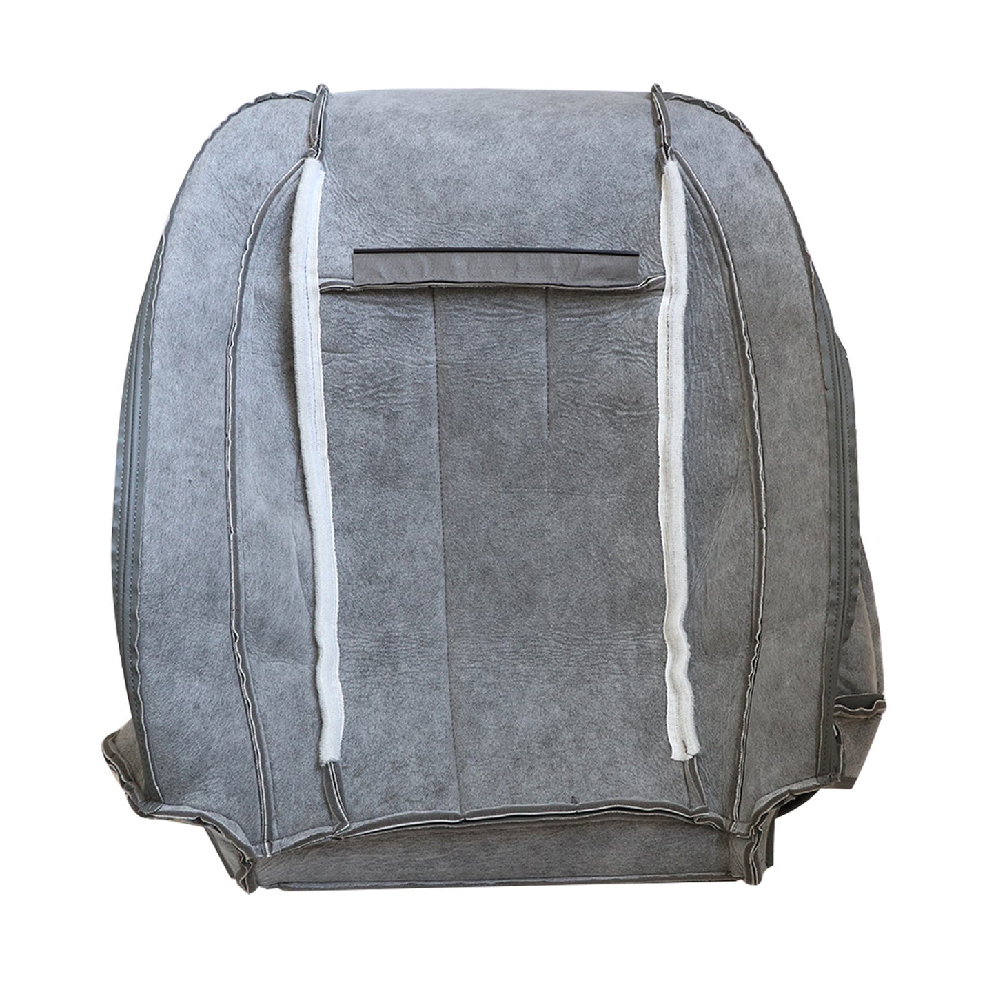 For Dodge Ram 1500 2006-2009 Passenger Top Lean Back Leather Seat Cover Gray