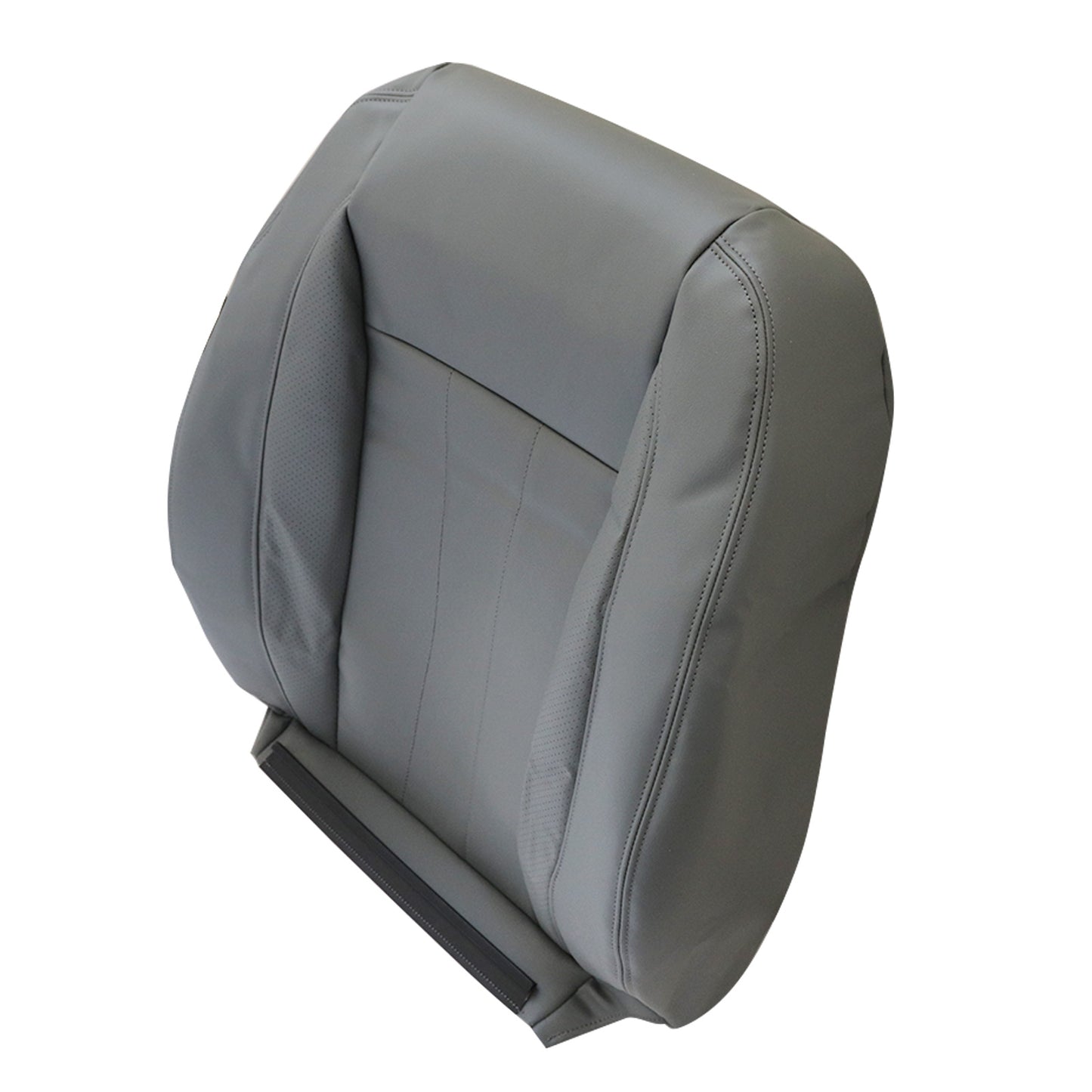 For Dodge Ram 1500 2006-2009 Passenger Top Lean Back Leather Seat Cover Gray