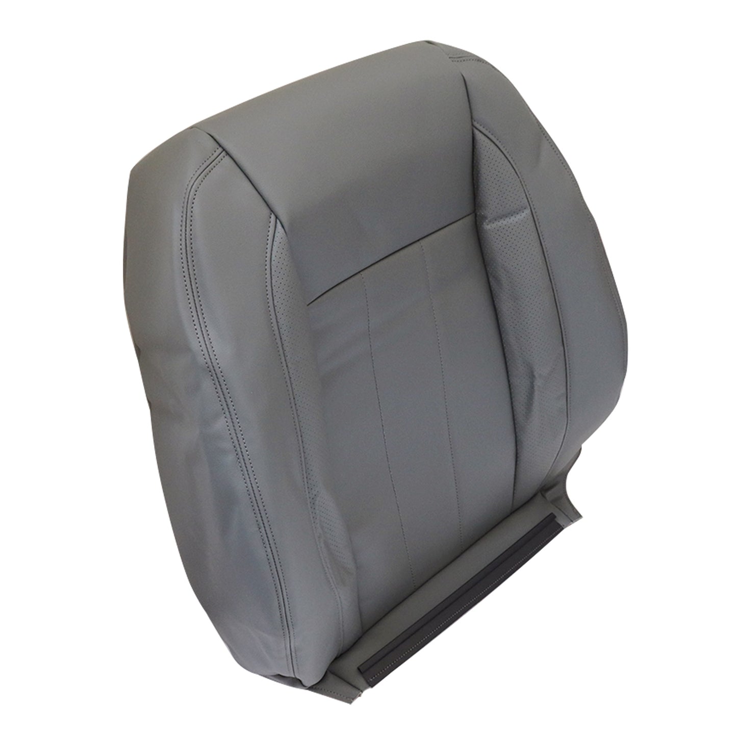 For Dodge Ram 1500 2006-2009 Passenger Top Lean Back Leather Seat Cover Gray