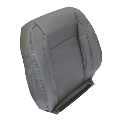 For Dodge Ram 1500 2006-2009 Passenger Top Lean Back Leather Seat Cover Gray