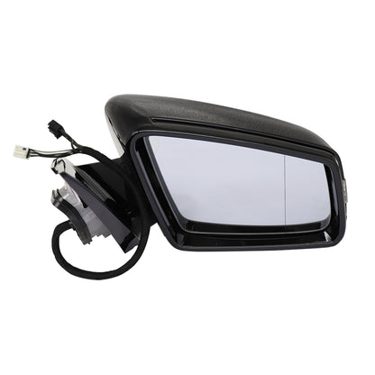 BLACK FIT MERCEDES RIGHT SIDE PASSENGER MIRROR 2010-2016 E350 E550 E400 SEDAN US