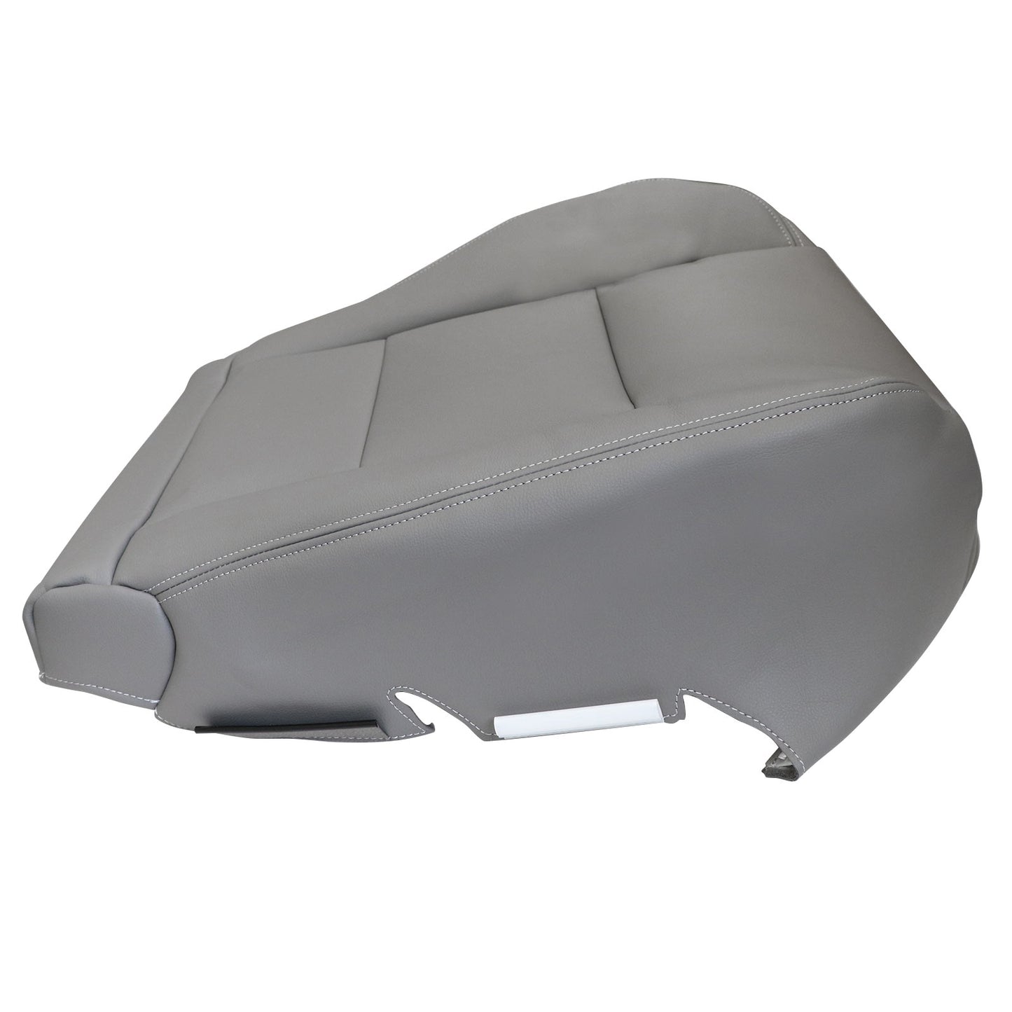 Front Passenger Bottom Leather Seat Cover For Toyota Land Cruiser 1998-2007 Gray