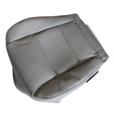 For 1998 - 2007 Toyota Land Cruiser Front Driver Bottom Leather Seat Cover Gray