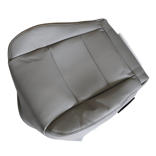 For 1998 - 2007 Toyota Land Cruiser Front Driver Bottom Leather Seat Cover Gray