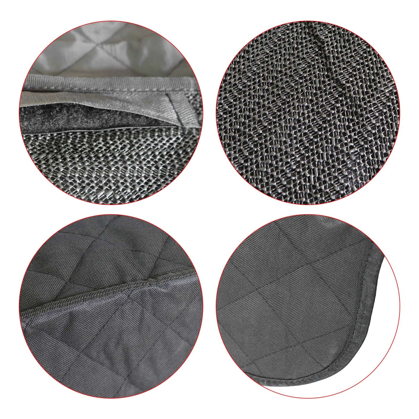 Waterproof Scratchproof Pet Bench Seat Covers Rear Row Back Seat Cover for Honda