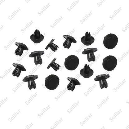 100Pcs Fit for Nissan Infiniti Cowl Bumper Fender Liner Push Clips 01553-05323
