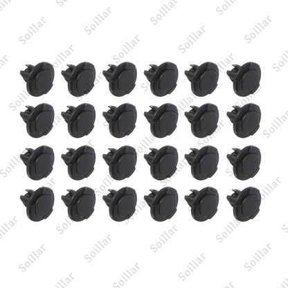 100Pcs Fit for Nissan Infiniti Cowl Bumper Fender Liner Push Clips 01553-05323