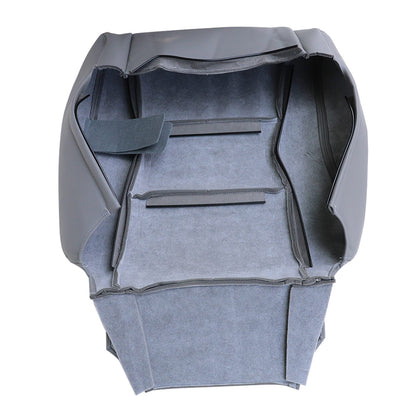 For 1998-07 Toyota Land Cruiser Driver / Passenger Top Leather Seat Cover Gray