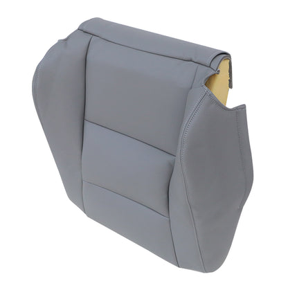 For 1998-07 Toyota Land Cruiser Driver / Passenger Top Leather Seat Cover Gray