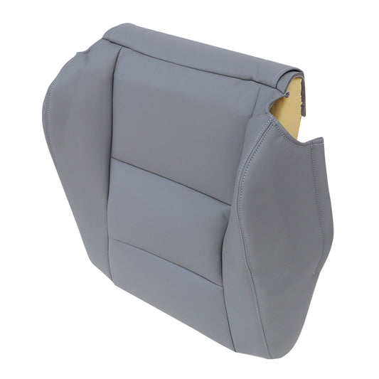 For 1998-07 Toyota Land Cruiser Driver / Passenger Top Leather Seat Cover Gray