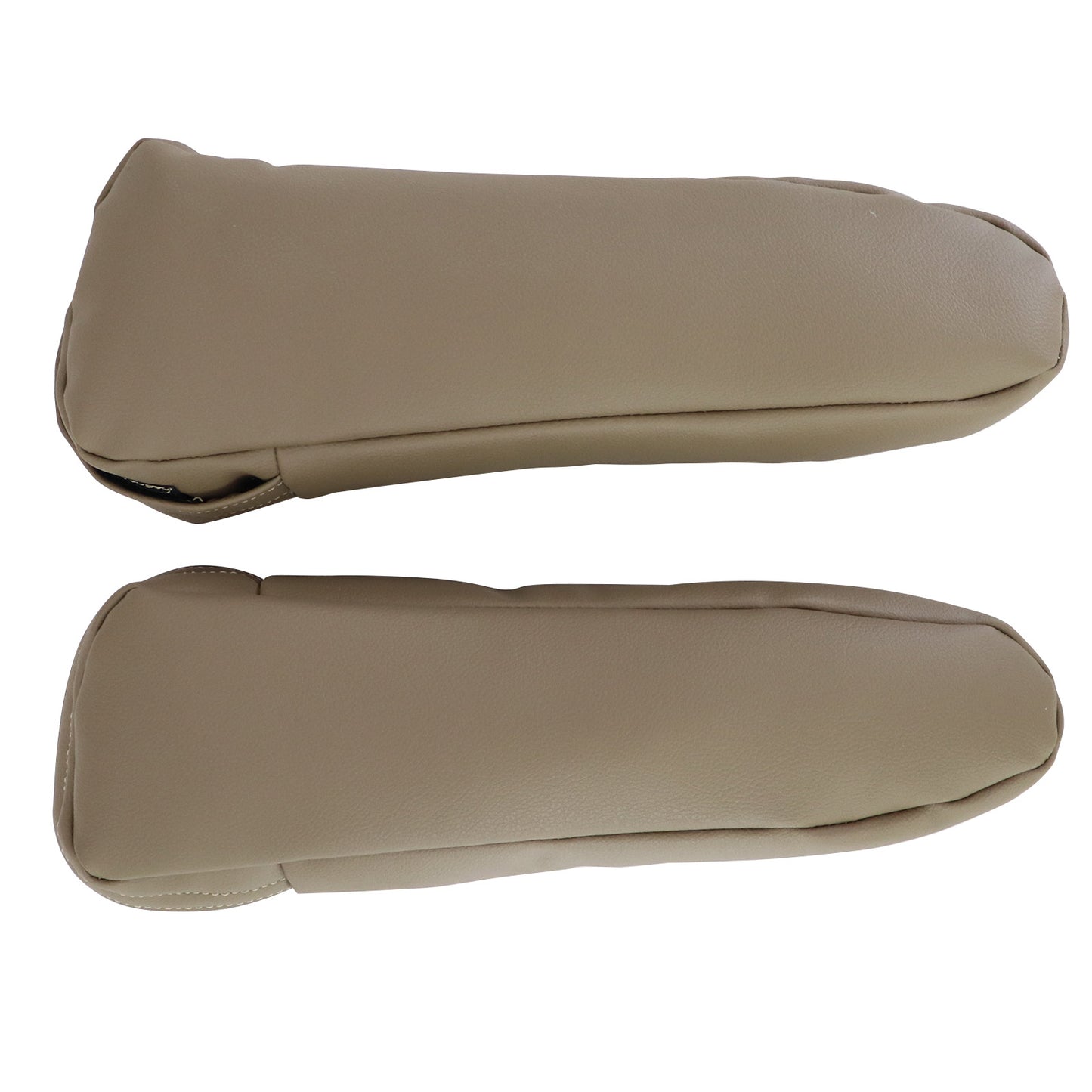 For 1992 1993 1994 1995 1996 Ford Bronco Front Leather Armrest Cover 2PCS Tan