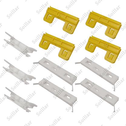 11* Windshield Roof Moulding Clips Repair Set For 2007 2008-2011 Honda Civic