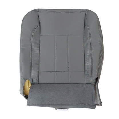 2006 2007 2008 FOR Dodge Ram 2500 Laramie Driver Bottom Leather Seat Cover Gray