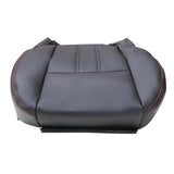 2008-2020 For Dodge Grand Caravan Driver Bottom Leather Seat Cover Red Seam