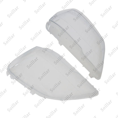 Left + Right Headlight Lens Headlamp Covers Fits Benz ML ML350 W164 2009-2011