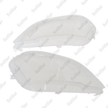 Left + Right Headlight Lens Headlamp Covers Fits Benz ML ML350 W164 2009-2011