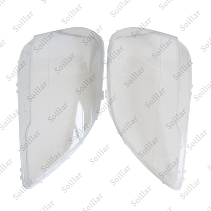 Left + Right Headlight Lens Headlamp Covers Fits Benz ML ML350 W164 2009-2011