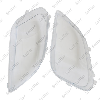 Left + Right Headlight Lens Headlamp Covers Fits Benz ML ML350 W164 2009-2011
