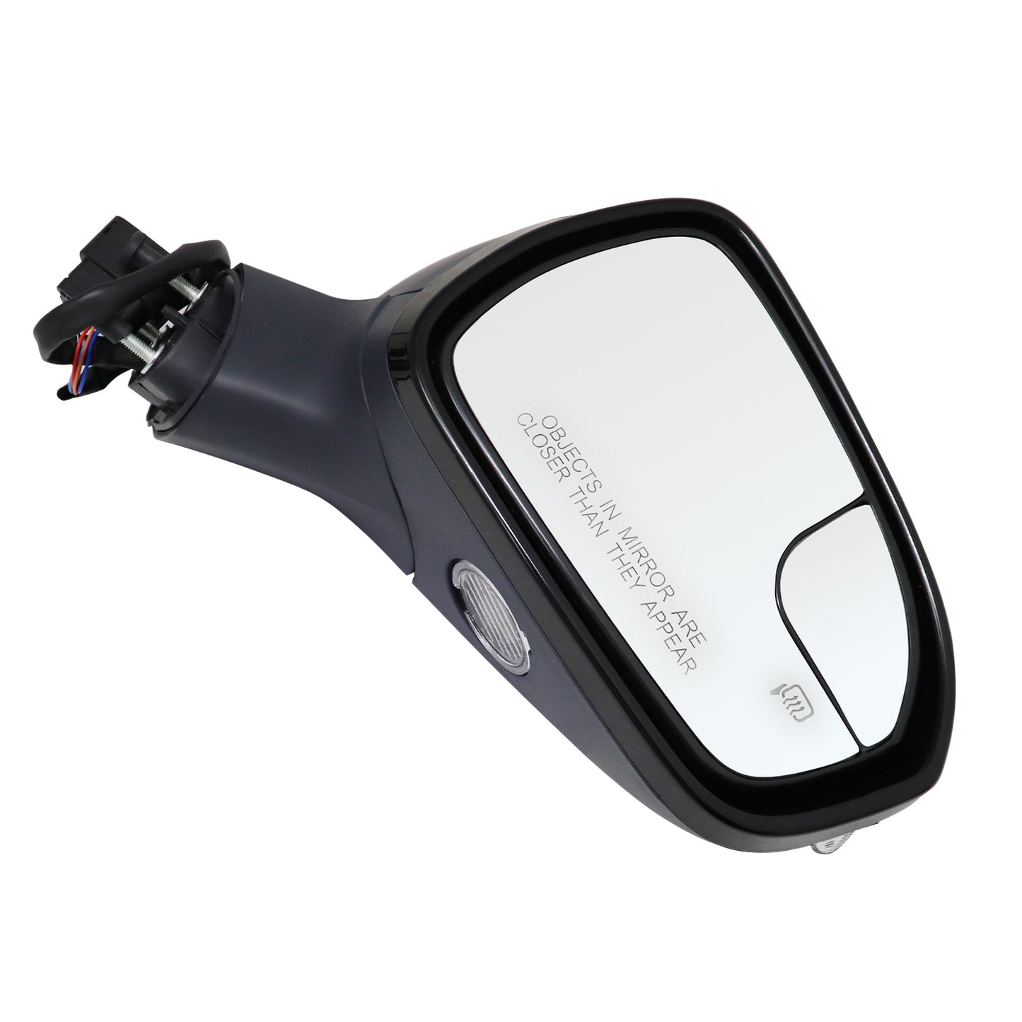 Fit Ford Fusion 2015-2020 Right Passenger Side Mirror 7Pin Primed Siganl Lamp