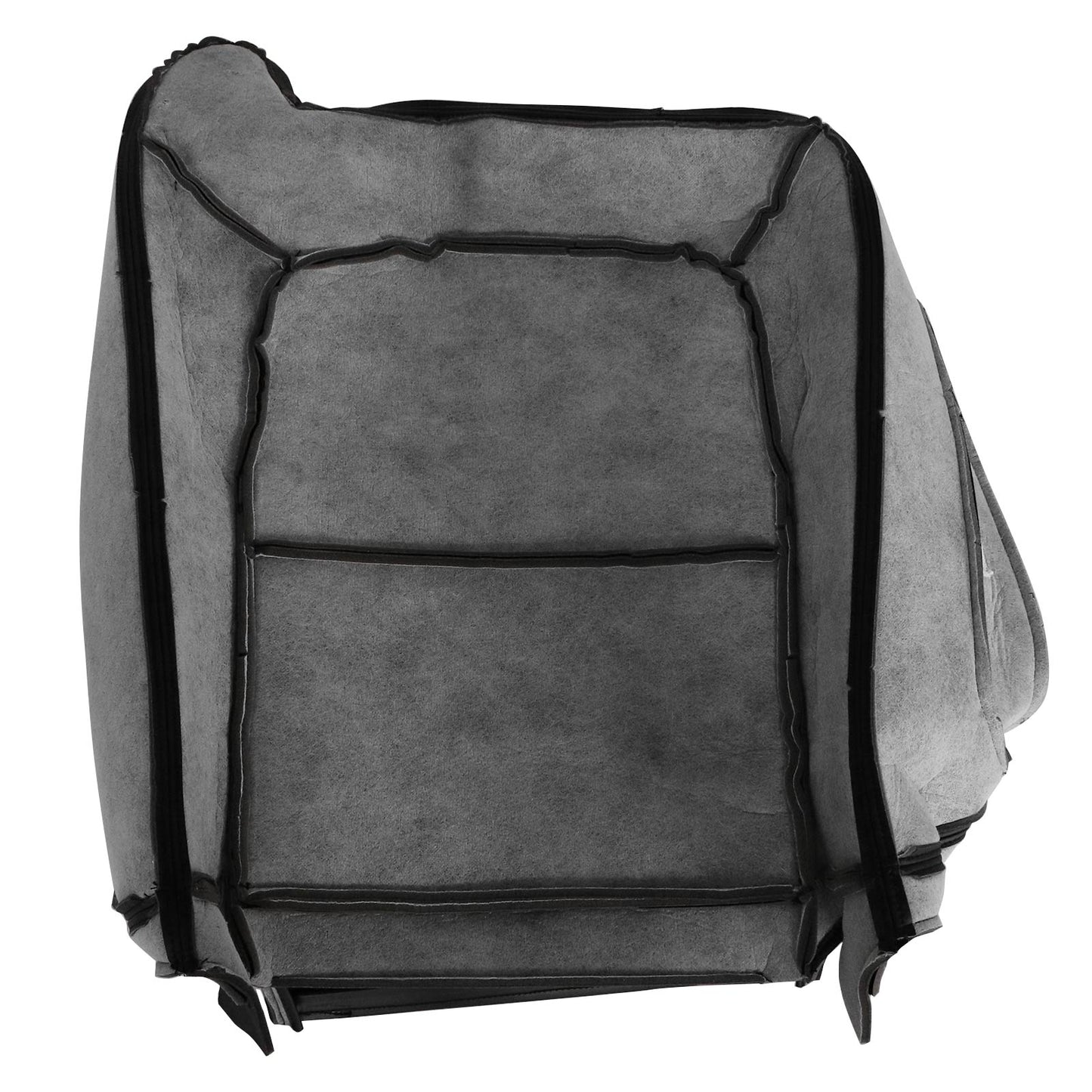 For 2003-2007 Hummer H2 Passenger Top Lean Back Leather Seat Cover Black