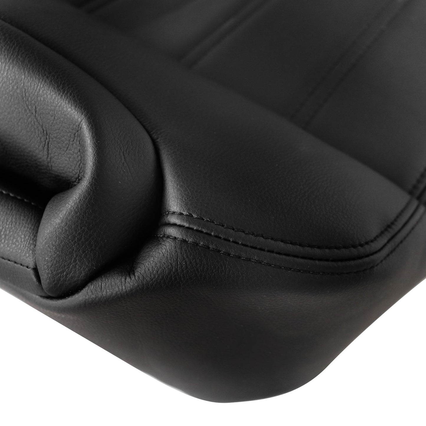 For 2003-2007 Hummer H2 Passenger Top Lean Back Leather Seat Cover Black