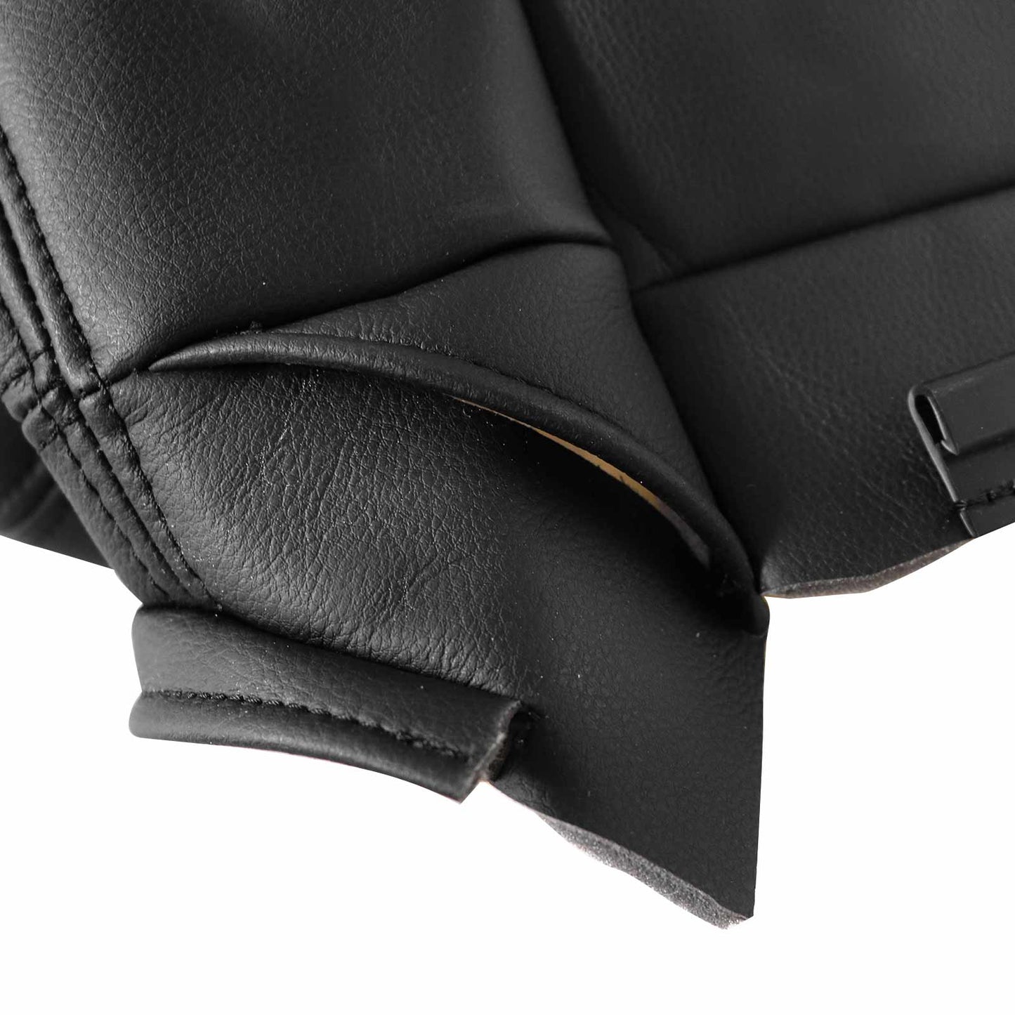 For 2003-2007 Hummer H2 Passenger Top Lean Back Leather Seat Cover Black