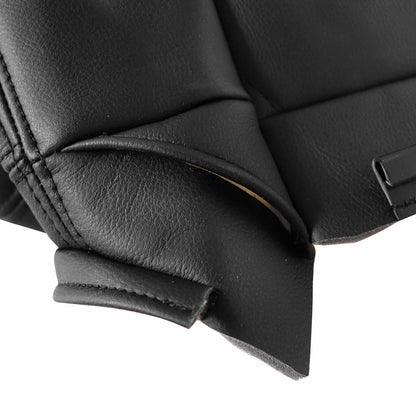 For 2003-2007 Hummer H2 Passenger Top Lean Back Leather Seat Cover Black