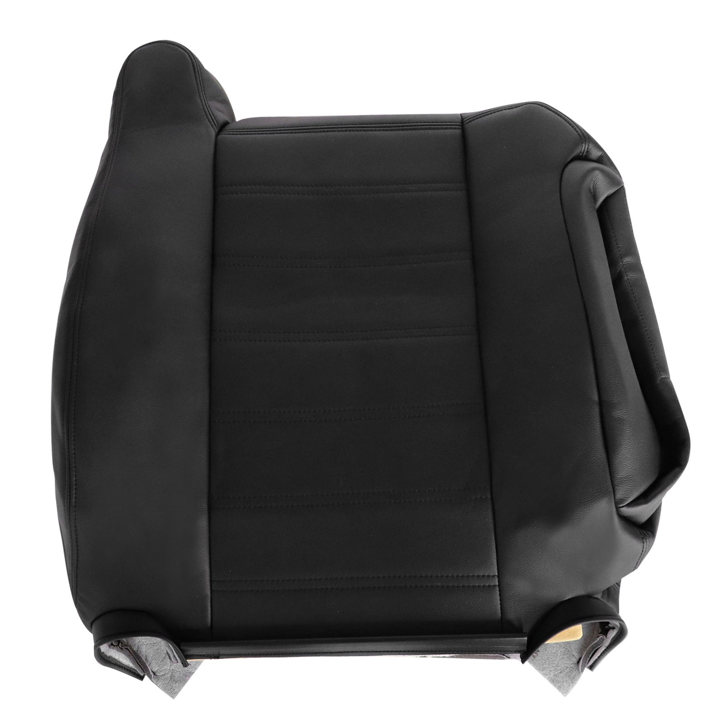 For 2003-2007 Hummer H2 Passenger Top Lean Back Leather Seat Cover Black