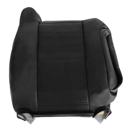 For 2003-2007 Hummer H2 Passenger Top Lean Back Leather Seat Cover Black