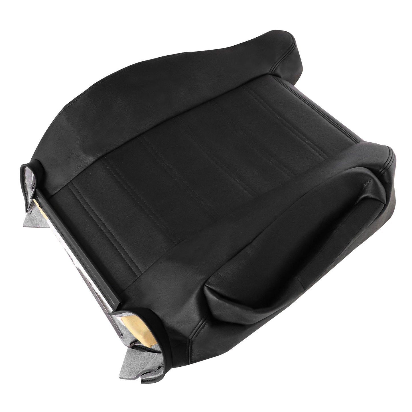 For 2003-2007 Hummer H2 Passenger Top Lean Back Leather Seat Cover Black