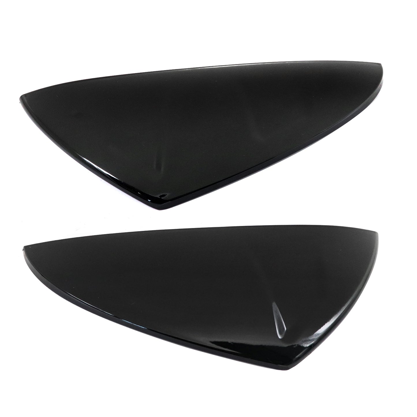 2x M Style Gloss Black Mirror Cover Caps For 2021 2022 23 2024 Lexus IS300 IS350