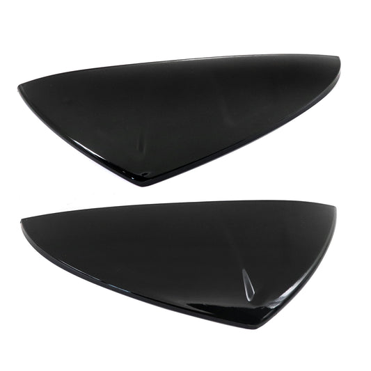 2x M Style Gloss Black Mirror Cover Caps For 2021 2022 23 2024 Lexus IS300 IS350