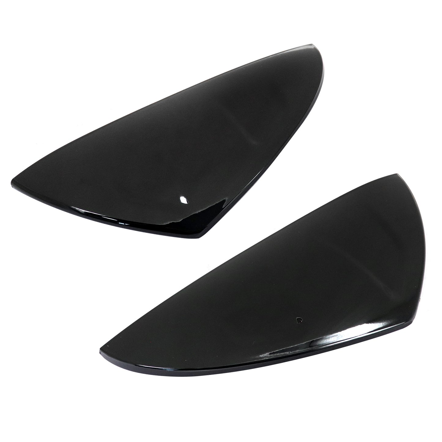 2x M Style Gloss Black Mirror Cover Caps For 2021 2022 23 2024 Lexus IS300 IS350
