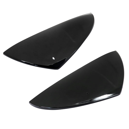2x M Style Gloss Black Mirror Cover Caps For 2021 2022 23 2024 Lexus IS300 IS350