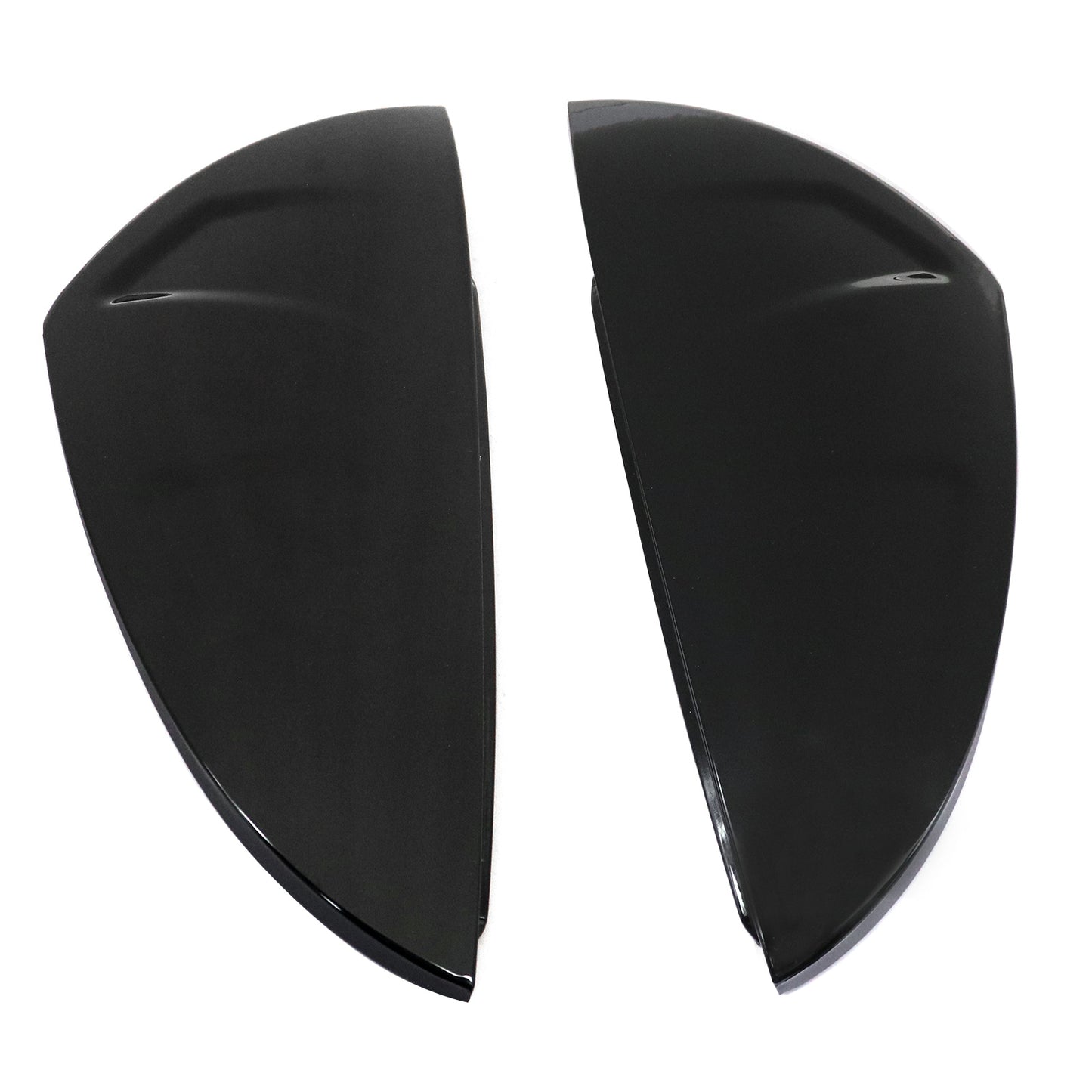 2x M Style Gloss Black Mirror Cover Caps For 2021 2022 23 2024 Lexus IS300 IS350