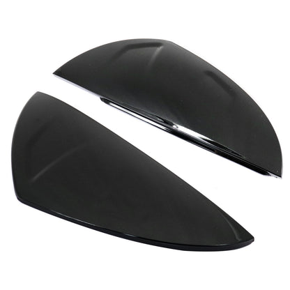 2x M Style Gloss Black Mirror Cover Caps For 2021 2022 23 2024 Lexus IS300 IS350
