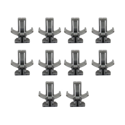 Set of 10 Grille Retainers Clips for Subaru Forester Legacy 91059FC090 Grey